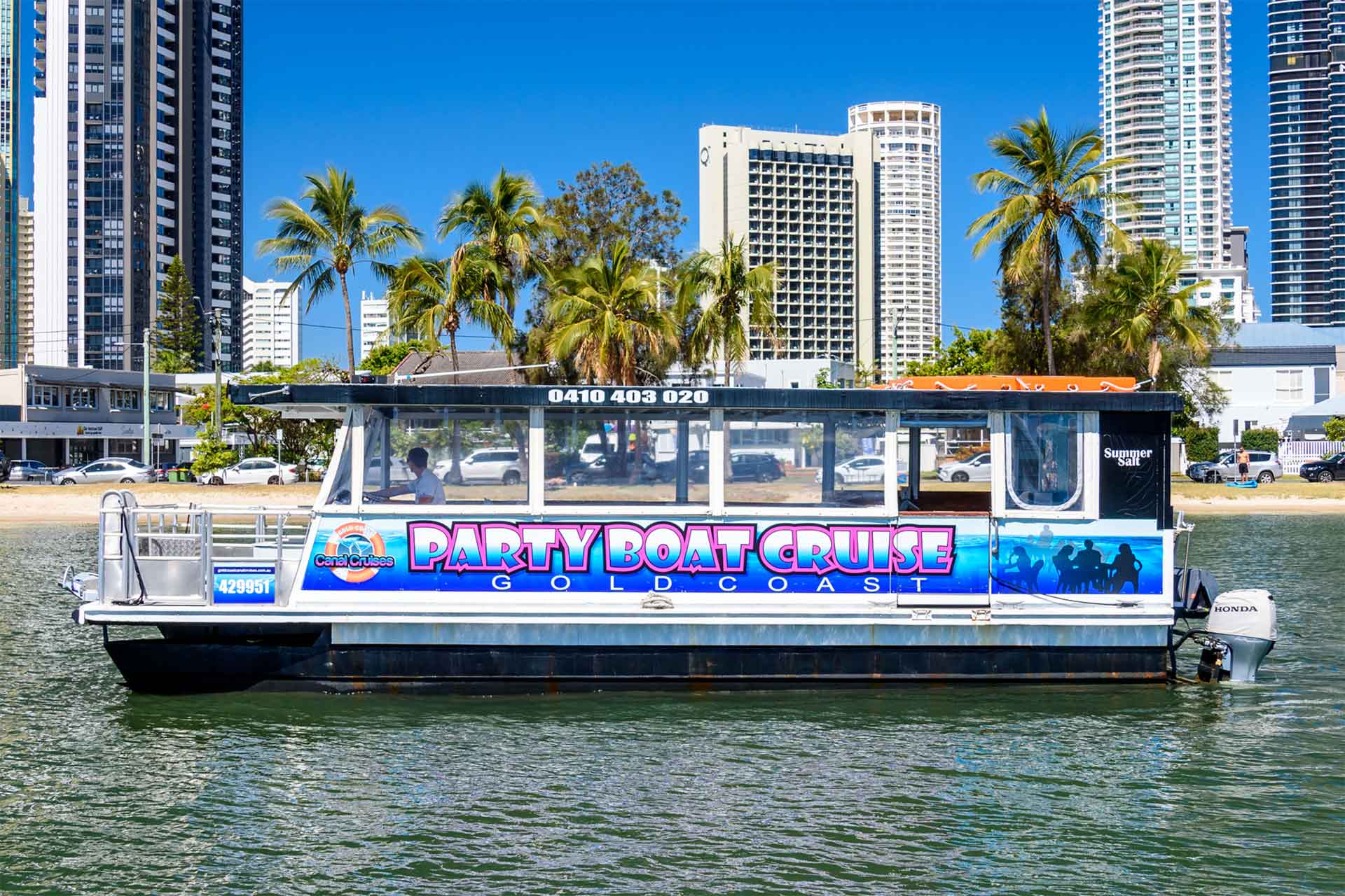 party boat cruise gold coast