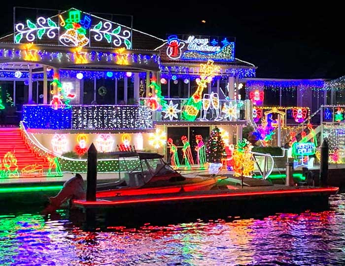 Christmas Lights Canal Cruise